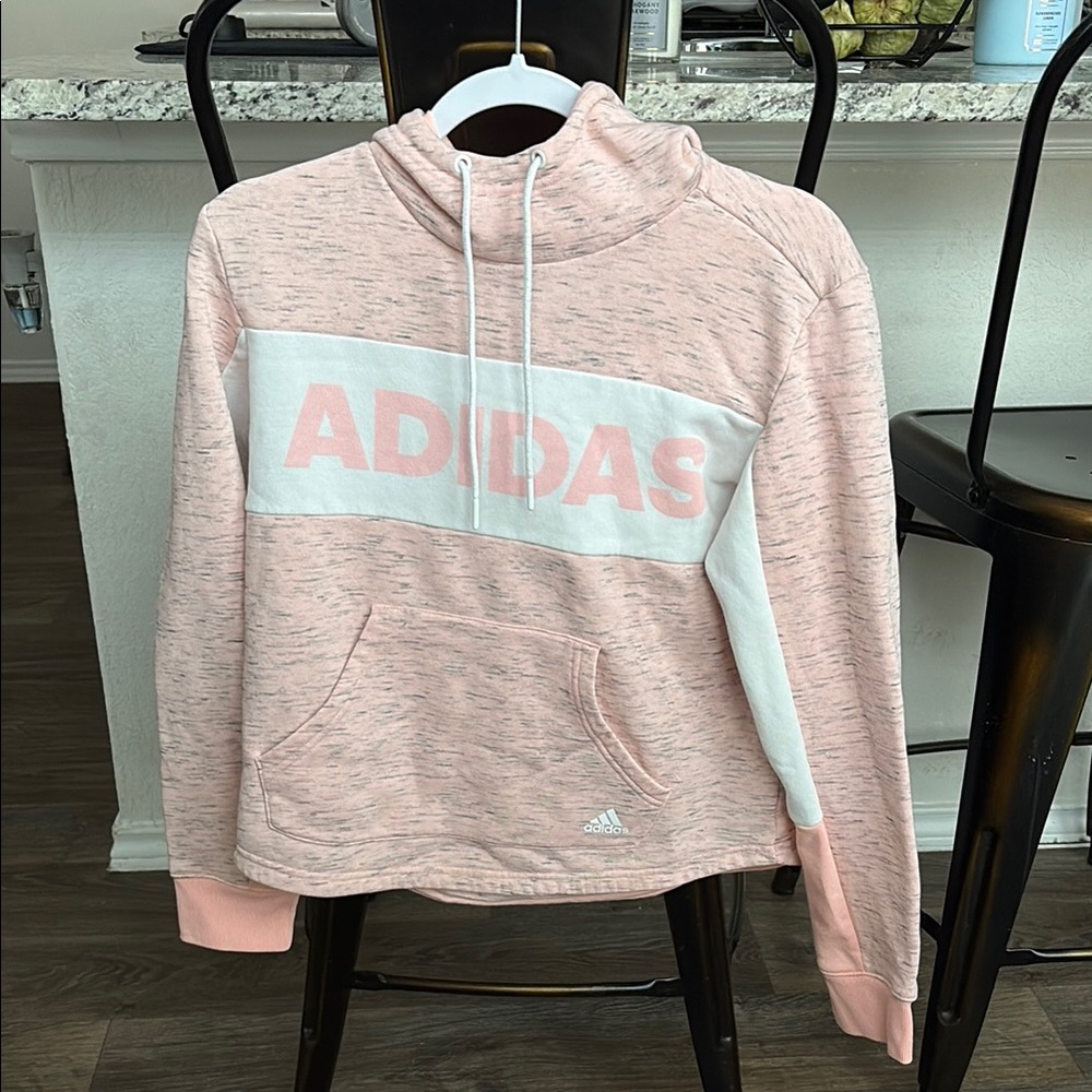 Adidas Pink Turtleneck Sweater